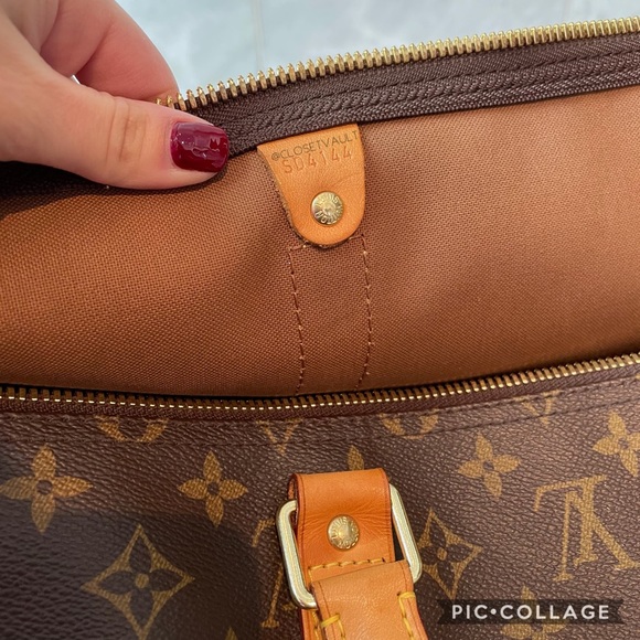 SOLD⚜️Louis Vuitton Monogram Keepall 55 Bandouliere - Picture 10 of 12